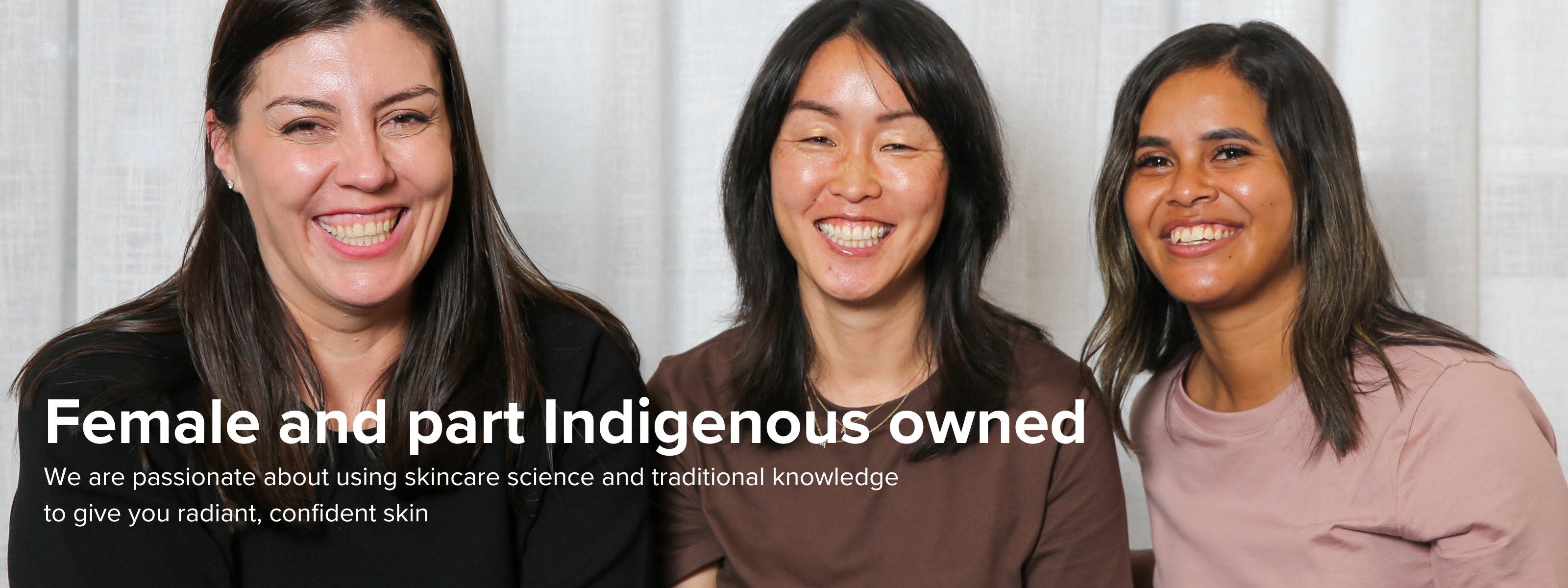 First Nations beauty brands | Sun damaged skin care products